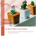 thumbnail image 3 of KAKOWELY mini sillas de calle, modelos decorativos, mini sillas de parque, adornos en miniatura, juguetes para niños, 3 of 5