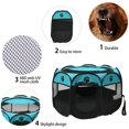 thumbnail image 3 of Foldable Pet playpen Carrying Case Exercise Pen Larges Dogs Small Puppies/Cats Tent, 3 of 9
