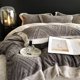 thumbnail image 2 of Nvzi Juego de sábanas, juego de sábanas y fundas de almohada, juego de cama individual, ropa de cama de hotel, decoración del hogar (gris), 2 of 4