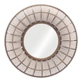 thumbnail image 3 of Toto Mirror Antique Brown Wall Decor, Modern Style, Hangs vertically only, Rattan, Decor Mirrors, 3 of 6