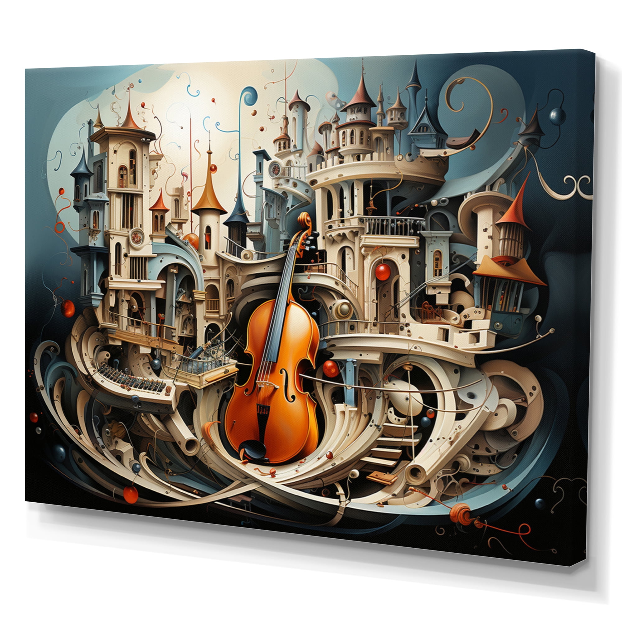 Designart Surrealism Wall art decor, Surrealism Wall Art