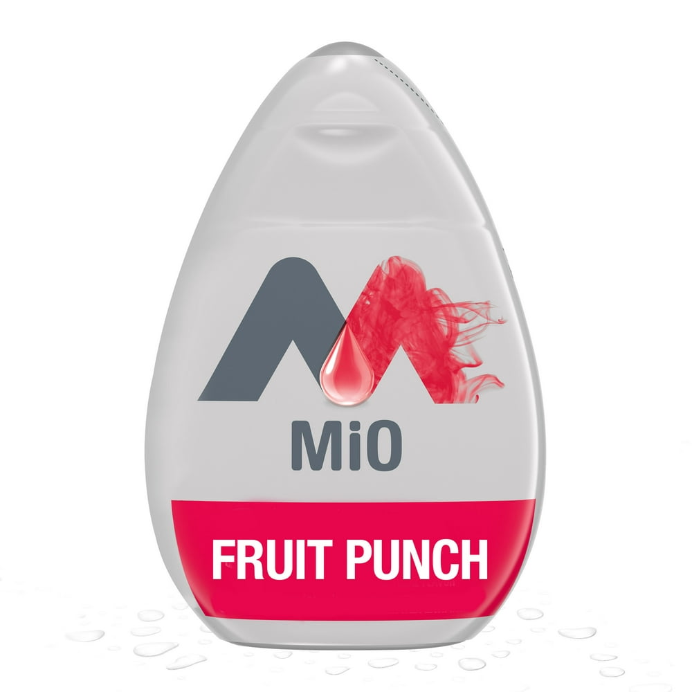 Mio Fruit Punch Naturally Flavored Liquid Water Enhancer With 2x More 3 24 Fl Oz Bottle