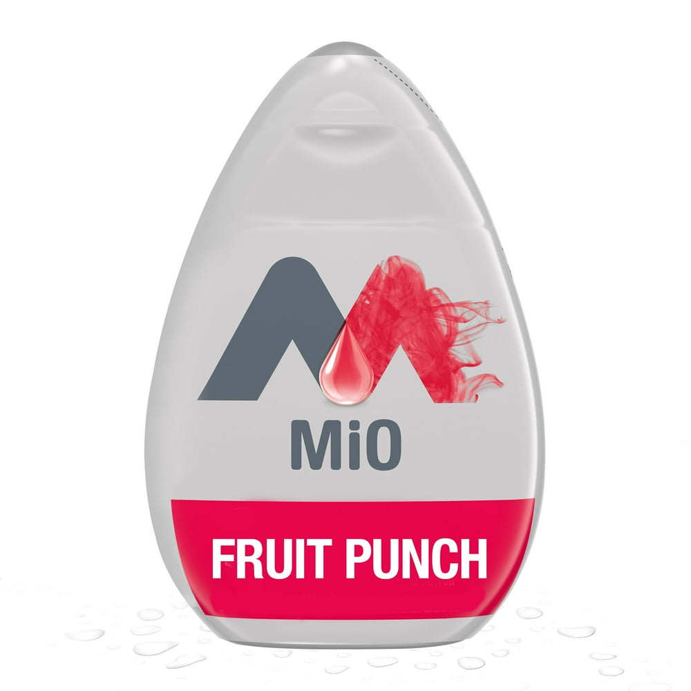 MiO Fruit Punch Naturally Flavored Liquid Water Enhancer with 2X More