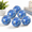 Blue-2.4 inch, variant on Mixed Color 2.4 Inch Decorative Glass Mosaic Orb Balls, Set of 6