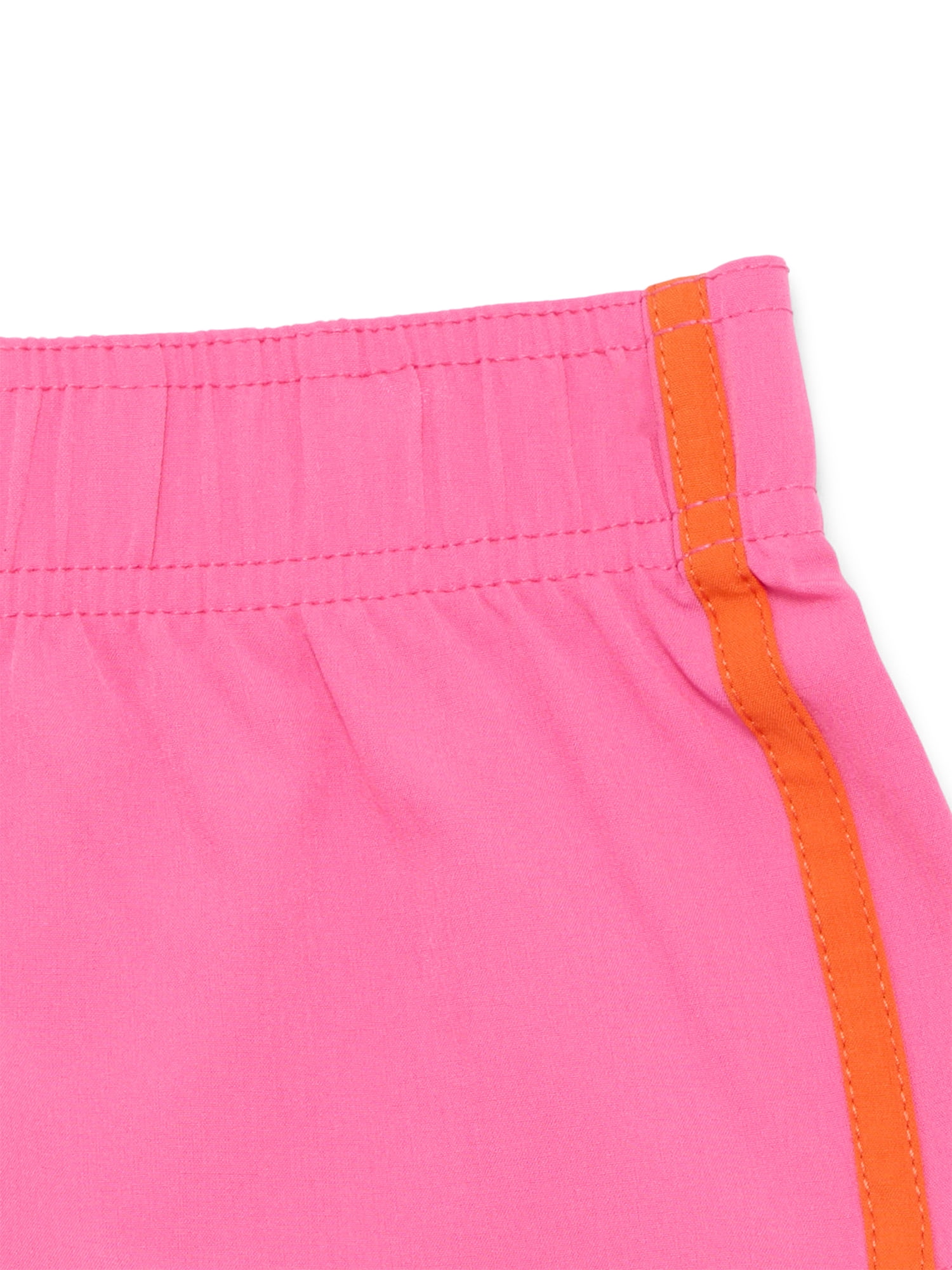 Wonder Nation Girls Swim Shorts, Sizes 4-18 & Plus
