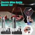 jileijar Electric Wine Bottle Opener Set,2024 Upgraded 5 in 1 Automatic Wine Bottle Openers Set