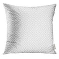 thumbnail image 1 of EREHome Key Traditional Vintage Gray Greek Meander Border Pillow Case 18x18 Inches Pillowcase, 1 of 1