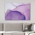 thumbnail image 2 of Canvas Print Wall Art Watercolor Pastel Purple Lavender Smoke Landscape Abstract Shapes Illustrations Modern Art Decorative Relax/Calm Colorful for Living Room, Bedroom, Office - 12x18 inches, 2 of 5