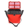 thumbnail image 3 of Caja de pesca para pesca Equipo de pesca Caja de asiento de correa de hombro ajustable Rojo, 3 of 8