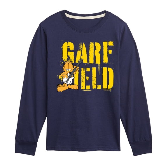 Garfield - Grunge - Toddler & Youth Long Sleeve Graphic T-Shirt