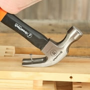 GreatNeck Fiberglass Curved Claw Steel Hammer with Fiberglass Handle, 16 oz