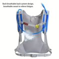 thumbnail image 2 of Breathable Bicycle Cycling Backpack, With Helmet Organizer Pocket, Hydration Pack For Biking Riding Running Hiking, 2 of 5