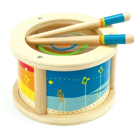Spark. Create. Imagine. Wooden Drum