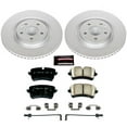 thumbnail image 2 of PowerStop Rear Geomet Coated Brake Rotor and Pad Kit Fits: AUDI PORSCHE Select Models CRK6001, 2 of 5