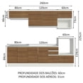 thumbnail image 3 of Cocina Integral Completa Modular Madesa Glamy BM 02, 3 of 5
