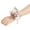 Pk-dusty Rose, variant on 2pcs Homecoming Wrist Corsage Artificial Flowers, Girl/Mother Corsages Wristlet Décor for Prom/Wedding/Anniversary, etc. Dusty Rose