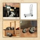 thumbnail image 5 of Ruedas Caster Duty FactorDuty, paquete de 2, giratorias con freno de goma dura, 5 of 8