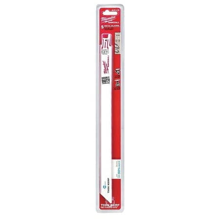 48-00-4189 - HACKSAW 12IN 18TPI BLADES METAL SAWZALL ICE HARDENED (5 pcs/pkg)