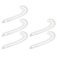 thumbnail image 3 of Regla curva 3234, reglas de patrón transparentes de alta precisión para diseño de ropa, dibujo, costura, 5 uds., 3 of 12