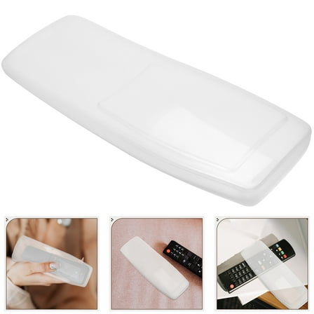 TOYMYTOY Silicone Remote Protector Cover Transparent Flexible Skin Oil Resistant for Remote Use