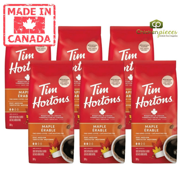 Tim Hortons Maple Coffee, 300g/10.58 oz (6/Case)