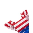 thumbnail image 3 of Coduop Newborn Baby Girls 4th of July Outfit Rompers Backless USA Independence Day Bodysuit, 3 of 9