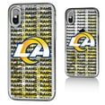 thumbnail image 3 of Los Angeles Rams iPhone Text Backdrop Design Glitter Case, 3 of 5