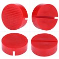 thumbnail image 1 of Domqga Car Universal Slotted Frame Rail Floor Jack Pads Jacking Rubber Pad Adapter Red,Jack Pad, Jacking Pad, 1 of 7
