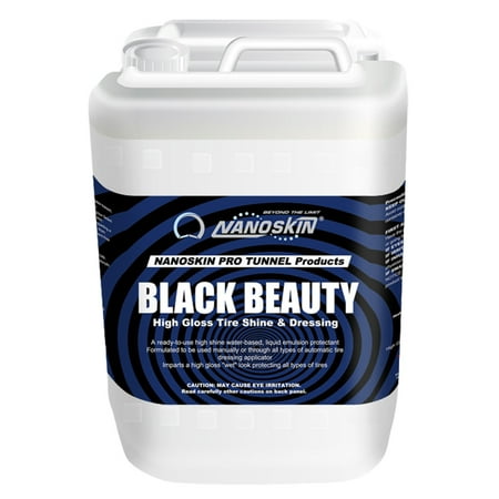 Nanoskin BLACK BEAUTY + High Gloss Tire Shine & Dressing - 5 Gallon