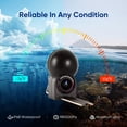 thumbnail image 3 of Underwater Fishing Camera 5 Inch, 1000TVL IPS Monitor Fish Finder, Wide Angle IP68 Waterproof, Infrared Night Vision with 65ft Cable for Ice, River a, 3 of 7