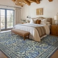 thumbnail image 3 of KUETH 8X10 Vintage Area Rugs Machine Washable Rugs for Living Room, Non Slip Flat Pile Rug with Rubber Backing, Boho Rug for Entryway Bedroom Dining Room Home Office, 3 of 3