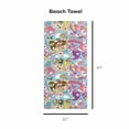 thumbnail image 4 of Hello Kitty & Friends Vacay Postcards Microfiber Beach Towel,30 x 60 inches, 4 of 5