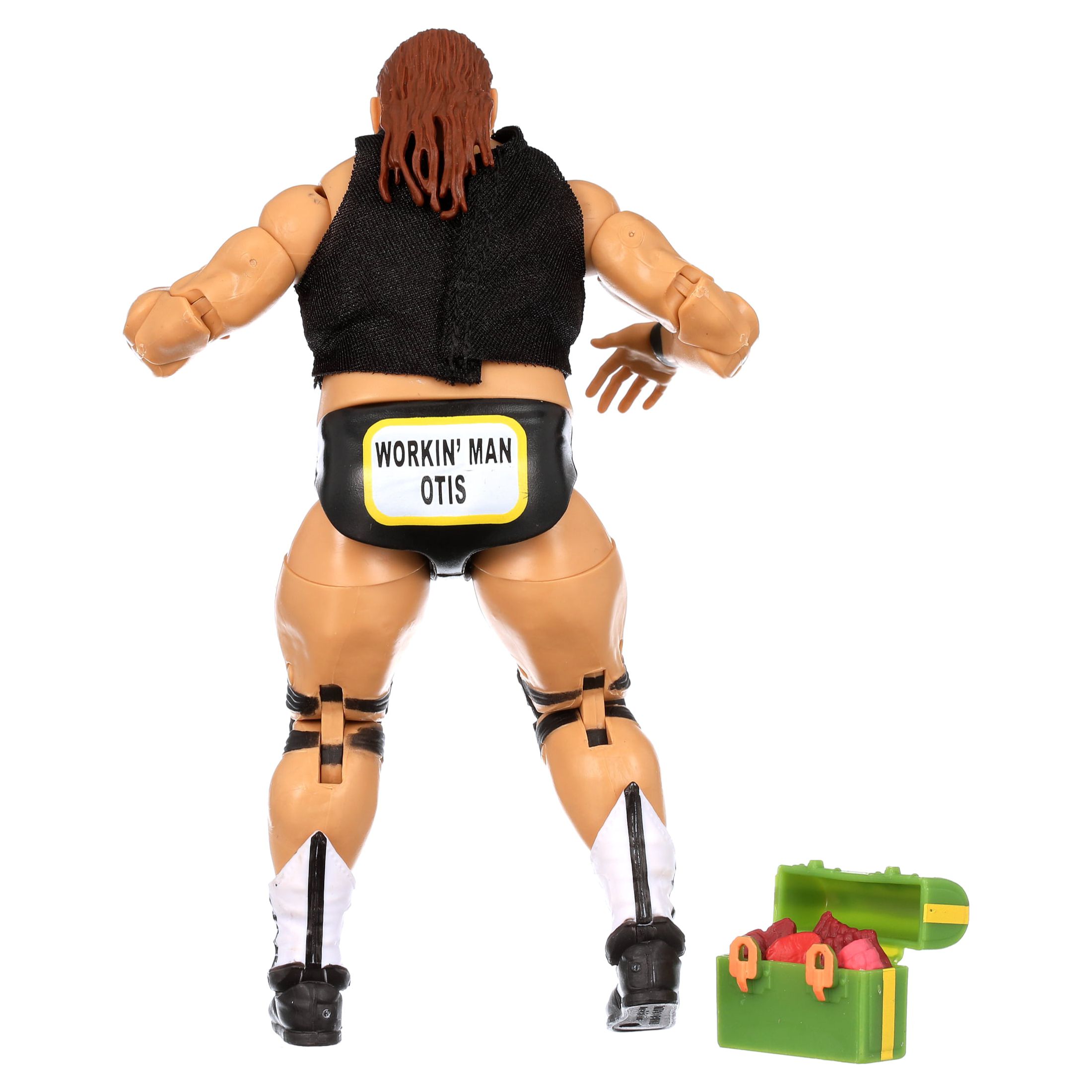 Action Figure WWE Elite Collection #107: Otis 6 Pollici, Superarticolata Con Accessori