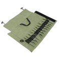 thumbnail image 1 of Soporte de almacenamiento shamjiam para cubiertos Palillos Tenedor Bolsa de transporte verde, 1 of 9