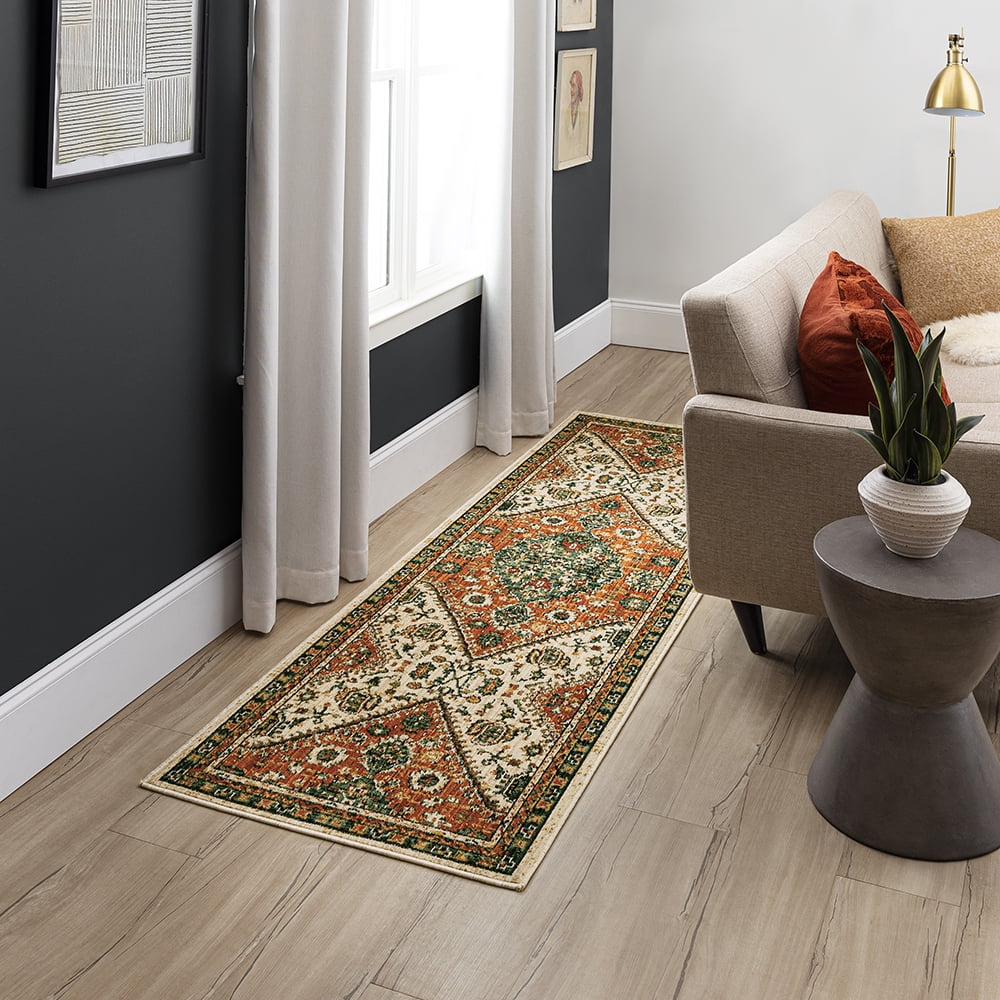 Mohawk Home Coleman Woven Indoor Runner Rug, Spice, 2' 6" x 8'