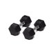 thumbnail image 1 of Par Mancuerna Hexagonal 15 Lb con Revestimiento en Goma MDFitness Pesa, Dumbbell MDFitness Hexagonal Recubierta, 1 of 7