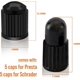 thumbnail image 5 of Adaptador de válvula Presta ZHAOCHENG de latón paquete de 5 + 10 tapas, 5 of 5