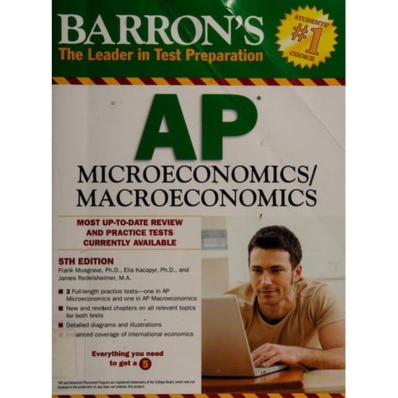 Pre-Owned Barron's AP Microeconomics/Macroeconomics (Paperback) 1438004958 9781438004952