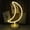 Warm Moon Colors, variant on Huiyi Neon Light Base, Stars Lights Neon Signs - Stars Neon Light for Bedroom,Tabletop Decor - Battery/USB Powered WarmLED Stars Light (Lightning)