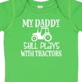thumbnail image 4 of Inktastic Farmer My Daddy Still Plays with Tractors Boys or Girls Baby Bodysuit, 4 of 5
