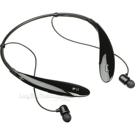 Etymotic Hf5 Stereo - Bluetooth Earbuds: Headphones Headset Wireless Stereo 4.0 Sweatproof Lightweight Neckband Sports Running Gym Exercise Earphones Earpiece with Microphone & Rechargeable iPhone All Android Smart Phones