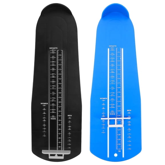 2 Pcs Shoes Size Measurement Measuring Device Tape Measures Child