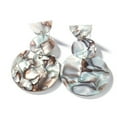 thumbnail image 2 of fastboy Acetate Sheet Geometry Circular Long Section Retro Mixed Style Earrings Ear Studs Earrings, 2 of 9