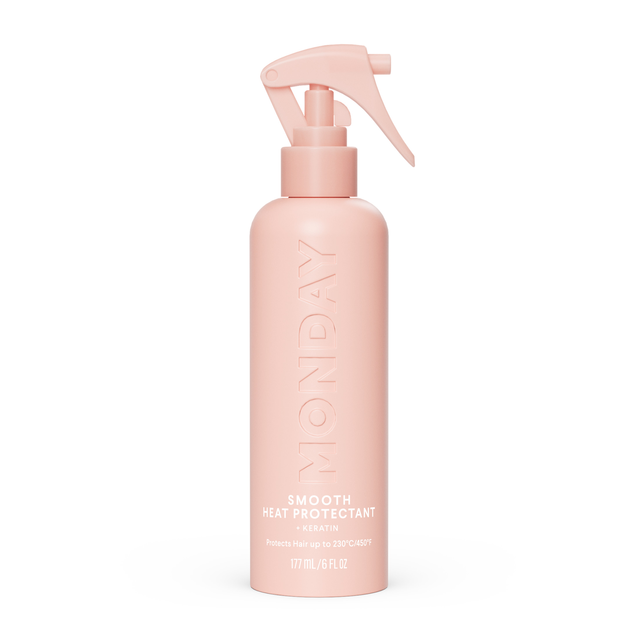 MONDAY Haircare SMOOTH Heat Protectant with Keratin – 6 oz for a Smooth, Polished Finish