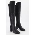 thumbnail image 2 of Women's Square Toe Block Heel Over The Knee Boots, 2 of 6