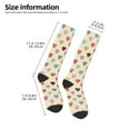 thumbnail image 2 of KLL Heart Polka Dot Print Cool Socks Men's Women's Crew Socks Funny Crazy Novelty Stockings, 2 of 6