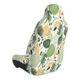 thumbnail image 2 of Wukai Hawaiian Style Full Set Car Seat Covers with Soft Padding Universal Auto Front Seats Protector and Cushion Mat, 2 of 5