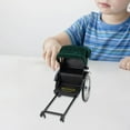thumbnail image 3 of Jouet Simulation de Haute Qualité Rickshaw 1/12 Grands Jouets tesla Modèle Réduit Voiture Décoration Fille Noir, 3 of 9