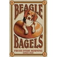 thumbnail image 5 of Beagle Bagels, Retro Ad, (12x18 Wrapped Canvas, Wall Decor, Artwork), 5 of 5