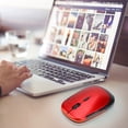 thumbnail image 4 of Mouse, 2.4GHz  Optical Mouse With USB Receiver 1200 DPI Compact And Slim Silent Gaming Mice For Laptop, , PC,  OS, ME, XP, 4 of 8